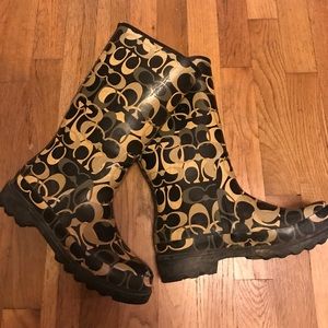 Coach Rainboots Size 8 - you need these!